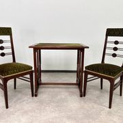 Very rare group of seats from the Vienna Secession.