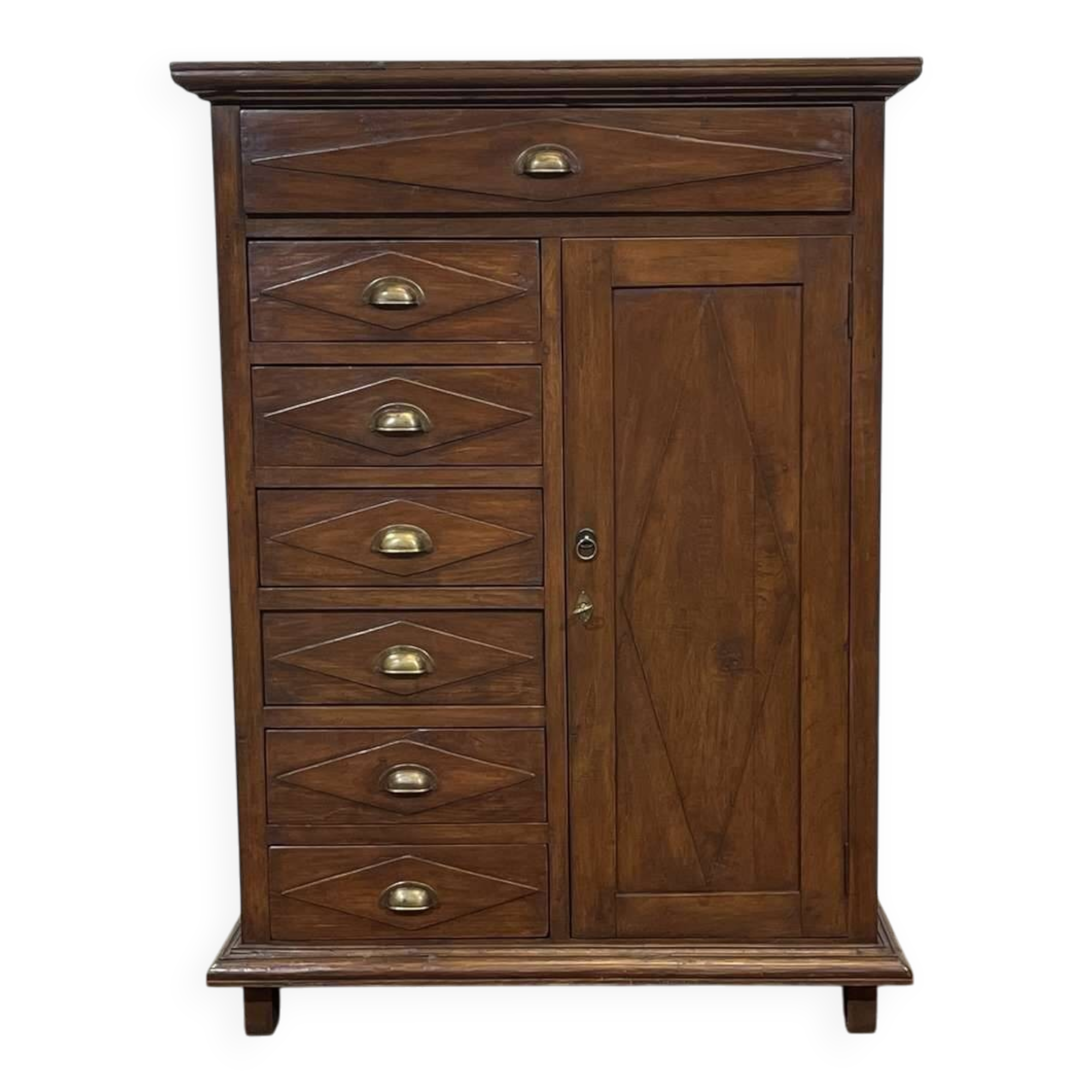 Chiffonnier en teck indien des années 70