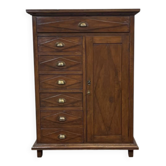 Chiffonnier en teck indien des années 70