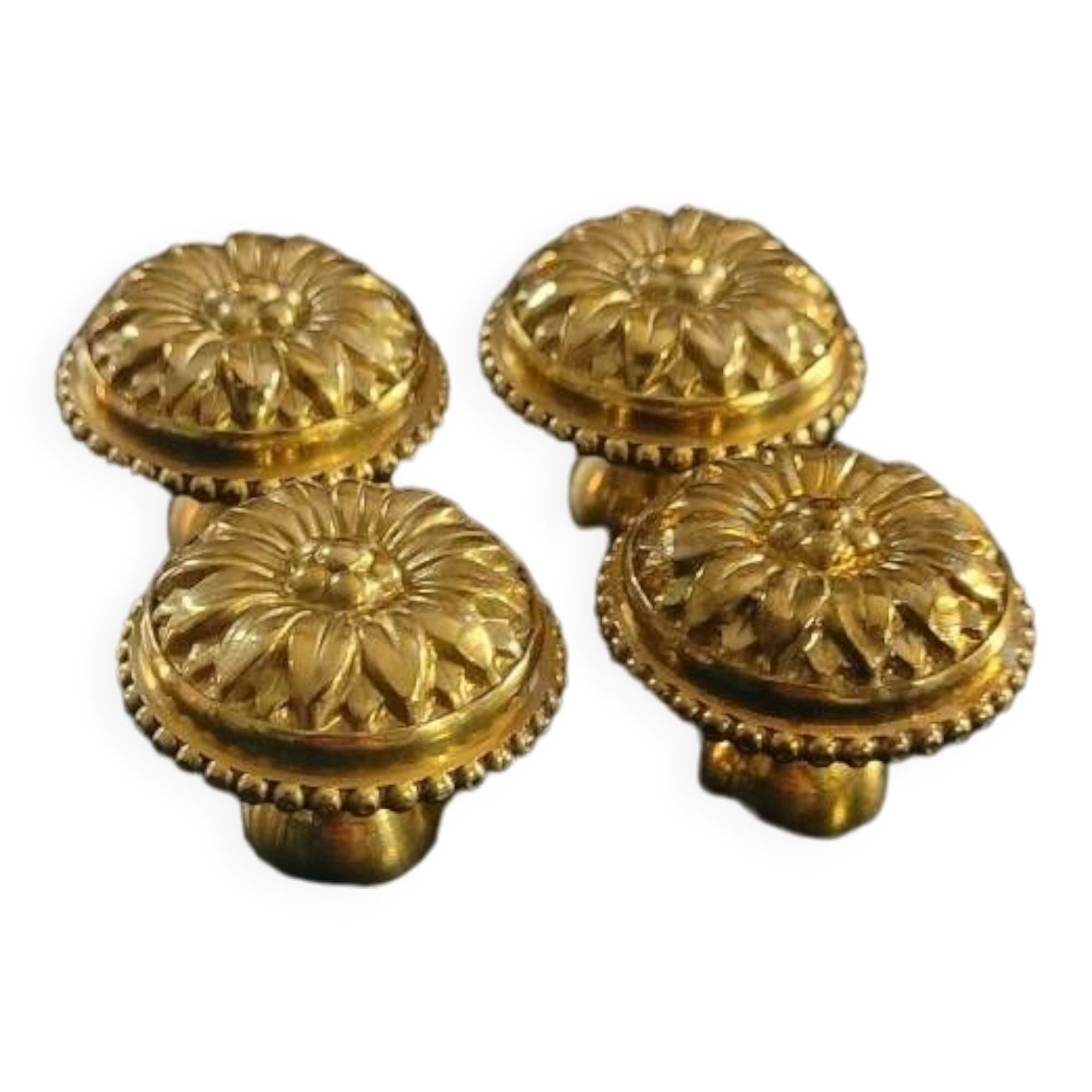 4 Louis XVI furniture knobs