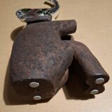 Wooden elephant bookends