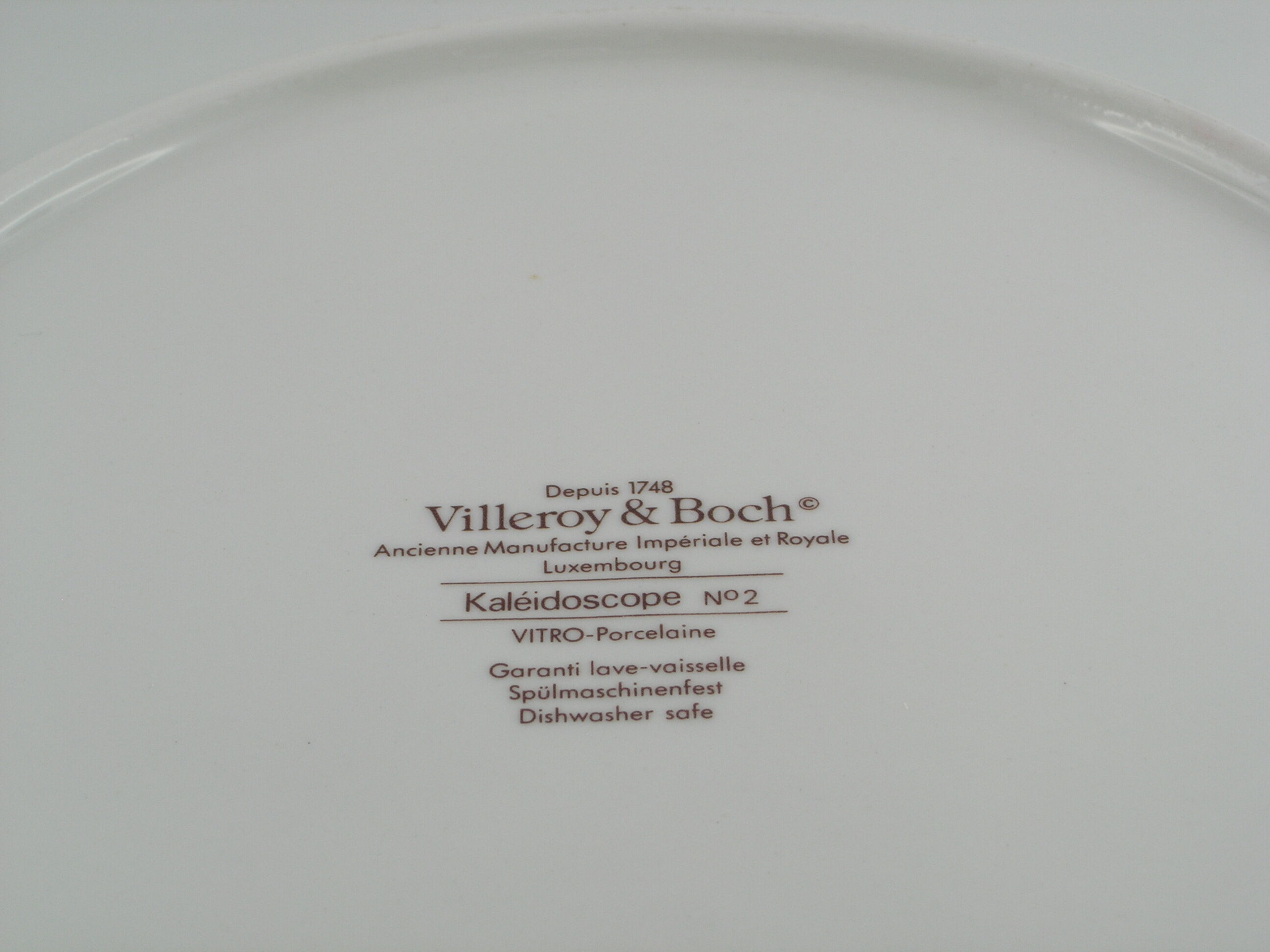Villeroy - Boch Presentation Plate - Kaleidoscope Plate No. 2 - Porcelain