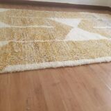 Handmade Moroccan rug, Berber wool rug 150/250cm.