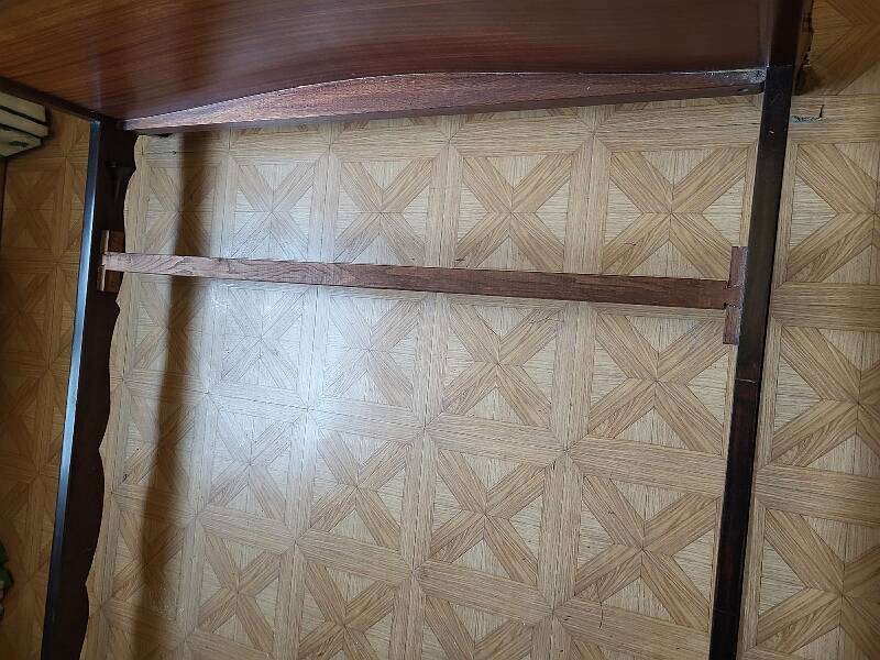 Lit en 140 cm en bois de rose