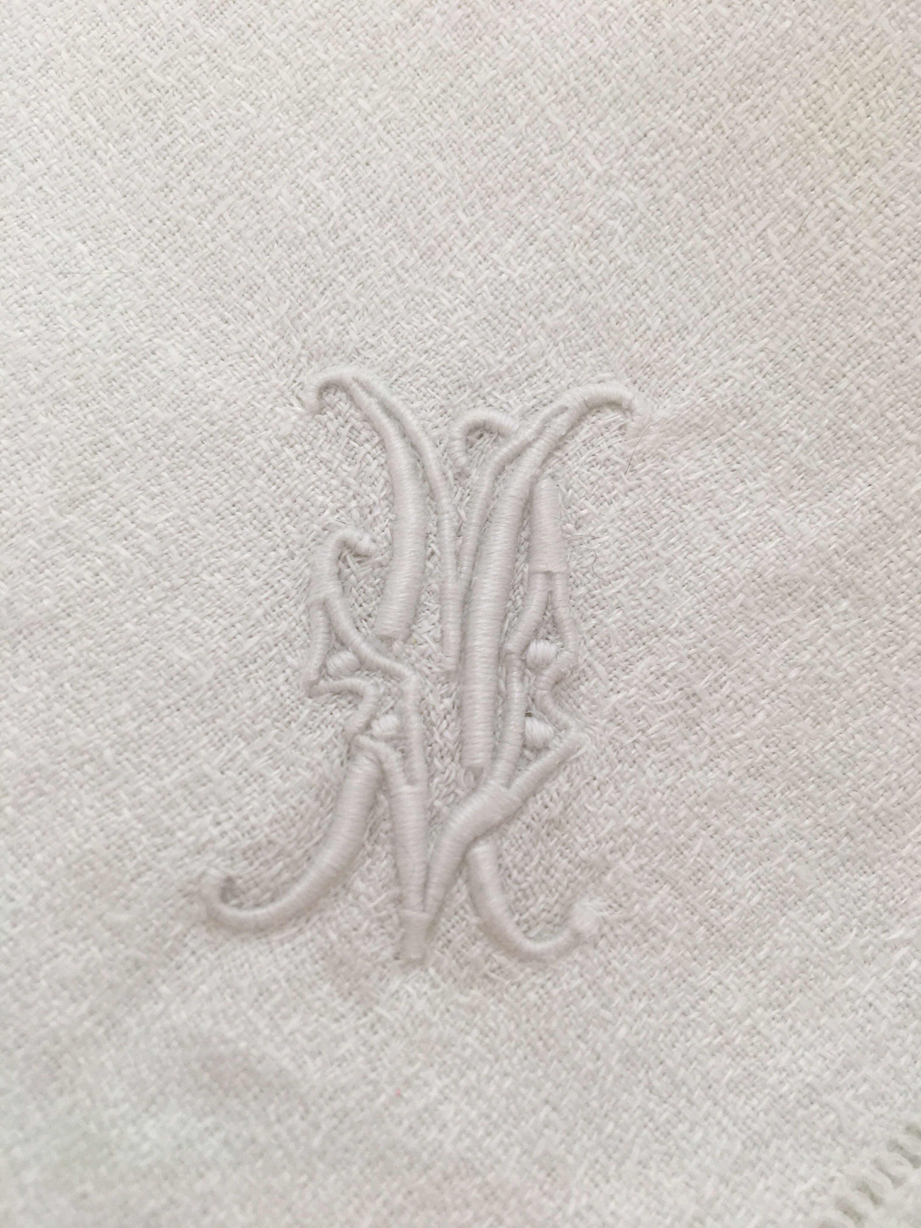 Embroidered towels