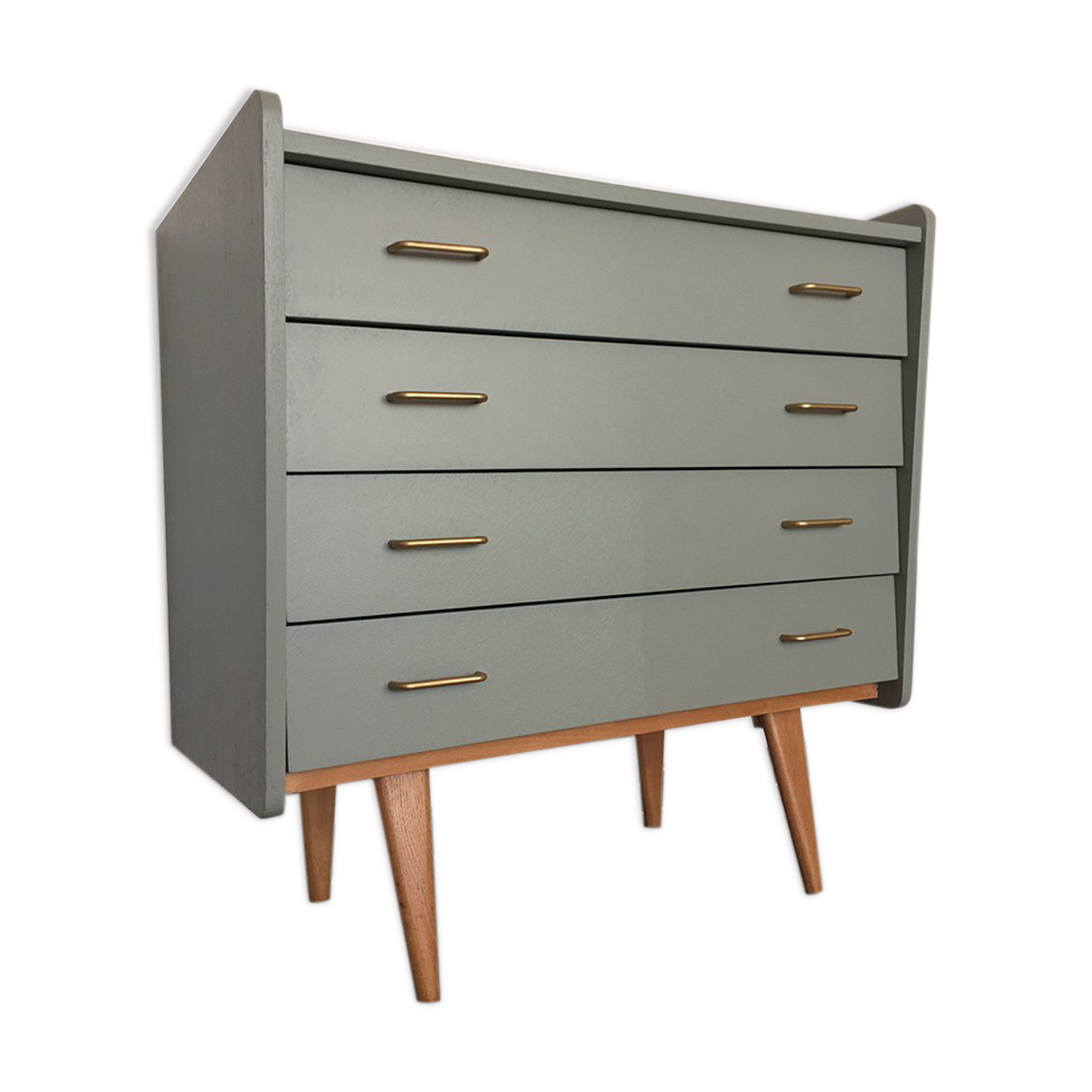 Vintage dresser compass feet