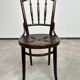 Curved wooden dining chairs by Thonet Mundus