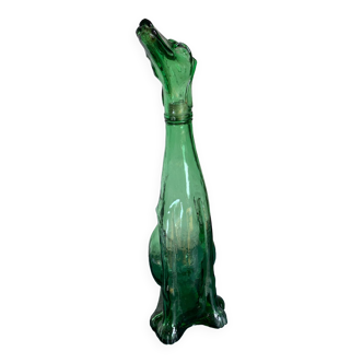 Animal glass bottle (the dog)