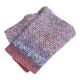 Crochet wool blanket