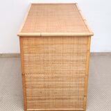 Bamboo and Rattan Desk by Dal Vera