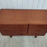 Scandinavian teak chest of drawers