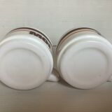 Pair of cups you and I Arcopal
