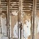 Set of old wooden shutters