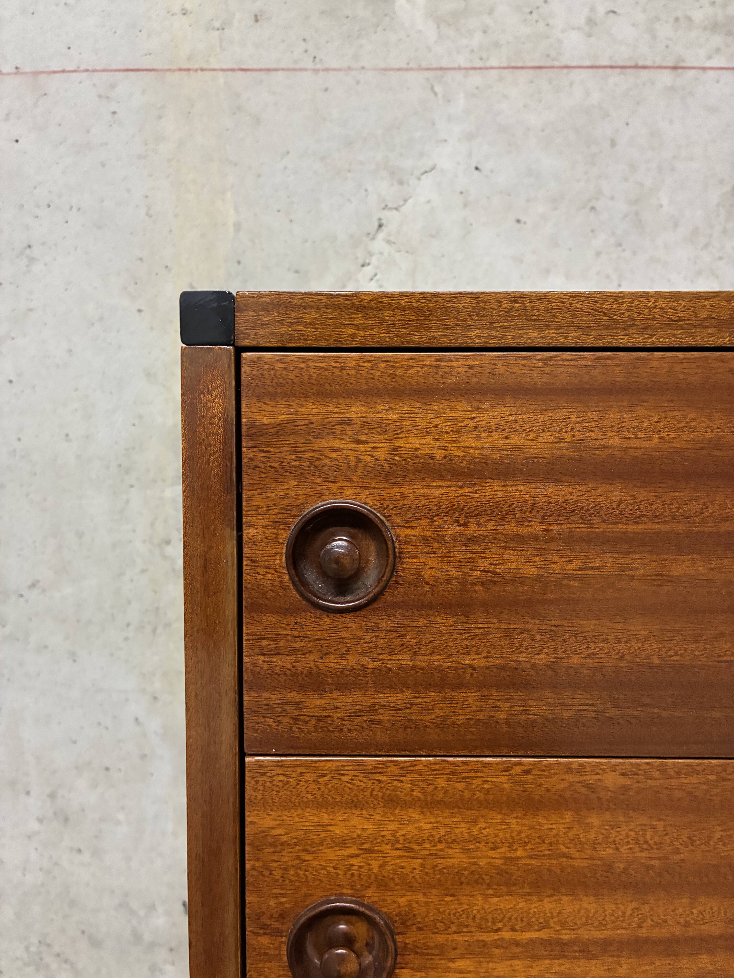 Vintage ARP Guariche Minvielle 1960s enfilade buffet display cabinet