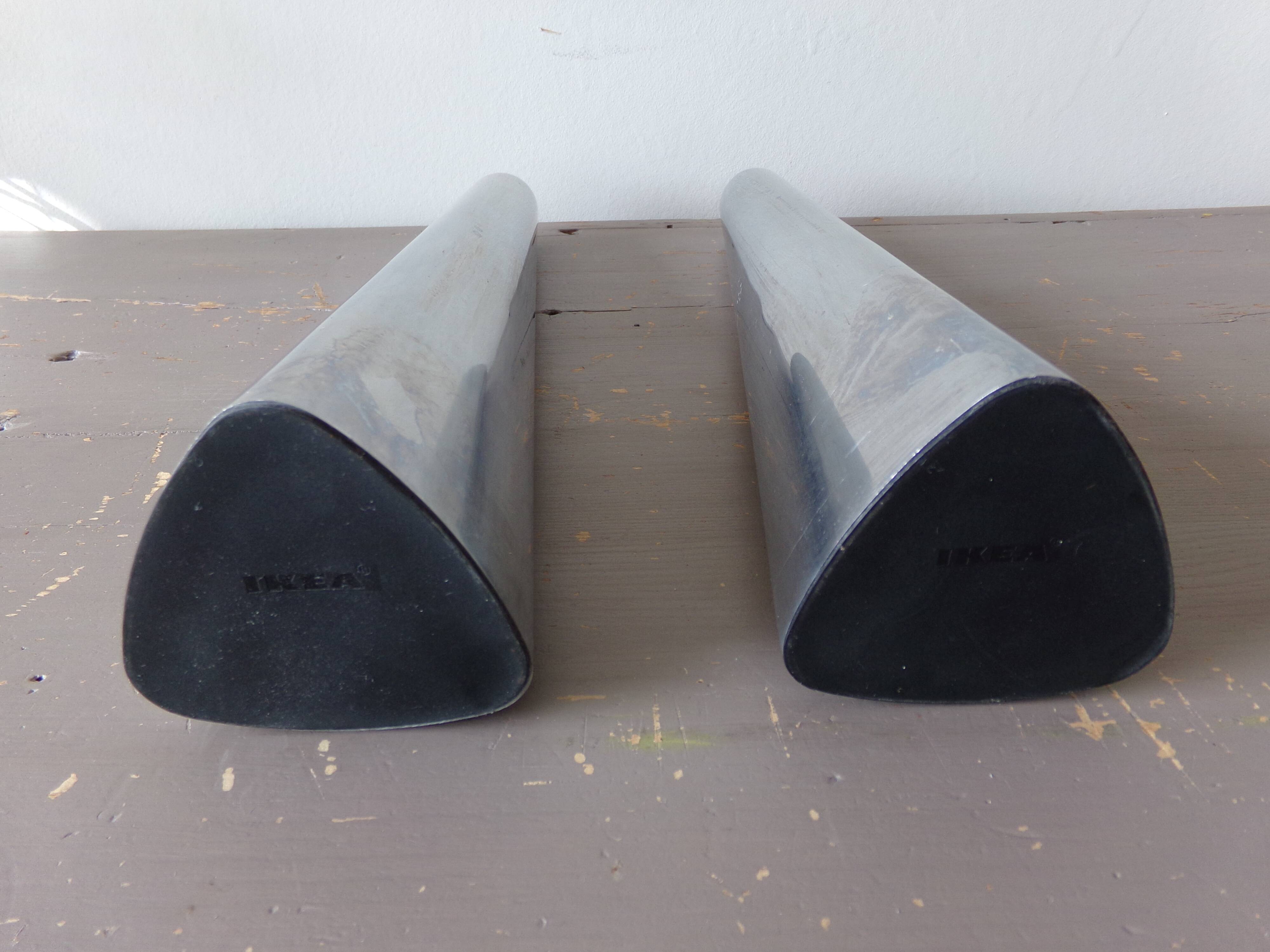 Bougoirs Ikea en aluminium