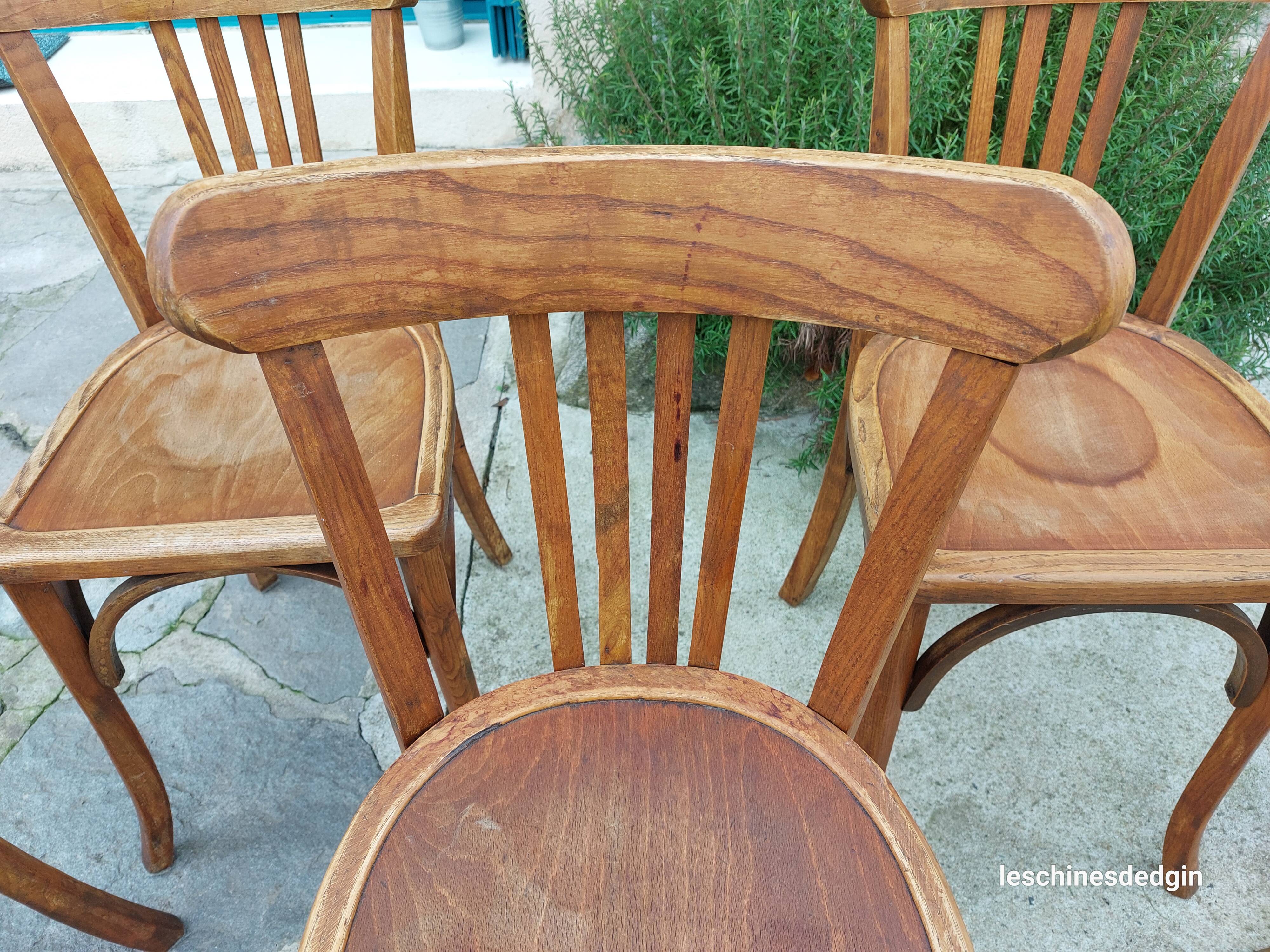 6 Luterma bistro chairs
