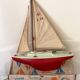 Basin sailing boat, F28 VP30 model from the French brand Giraud Sauveur.