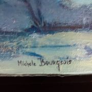 Tableau : huile sur toile contemporaine