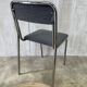 Pair of vintage chrome chairs