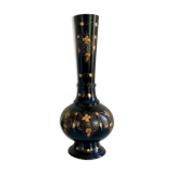 Vintage vase black gold