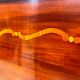 Curved chest of drawers of the eighteenth century