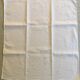 Duo de serviettes 57 x 63 damassé blanc
