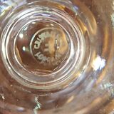 Three cut glasses from Lorraine's crystal factory