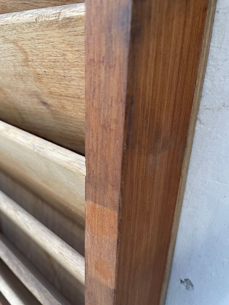 Oak wall magazine door