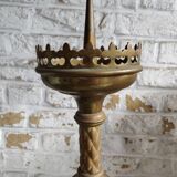 Paire de chandeliers d'église