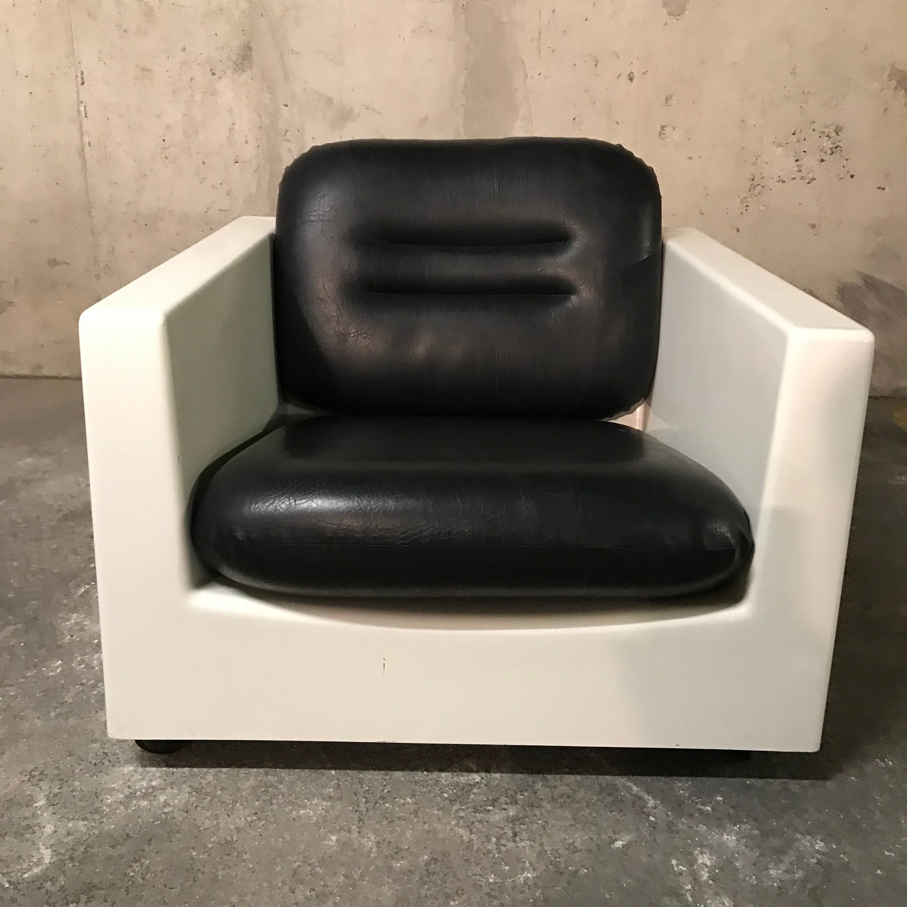 Paire de fauteuils Luigi Pellegrin, Mim Roma, 1970