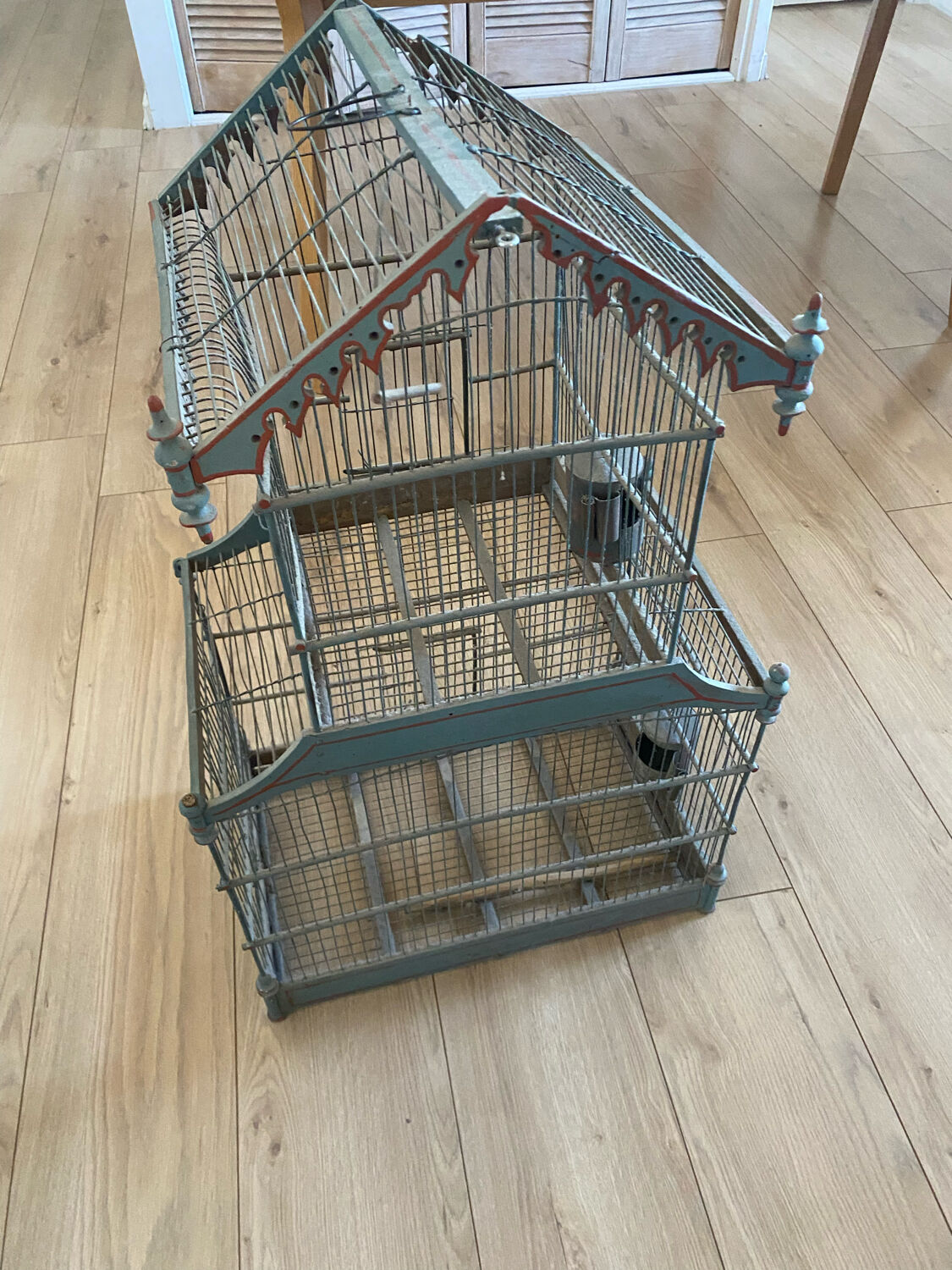 Cage à oiseaux ancienne