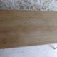 Old farm table turned feet