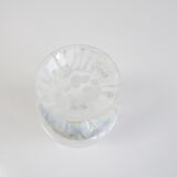 Glass vase iridescent, 80s