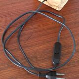 Vintage cork lamp 70s