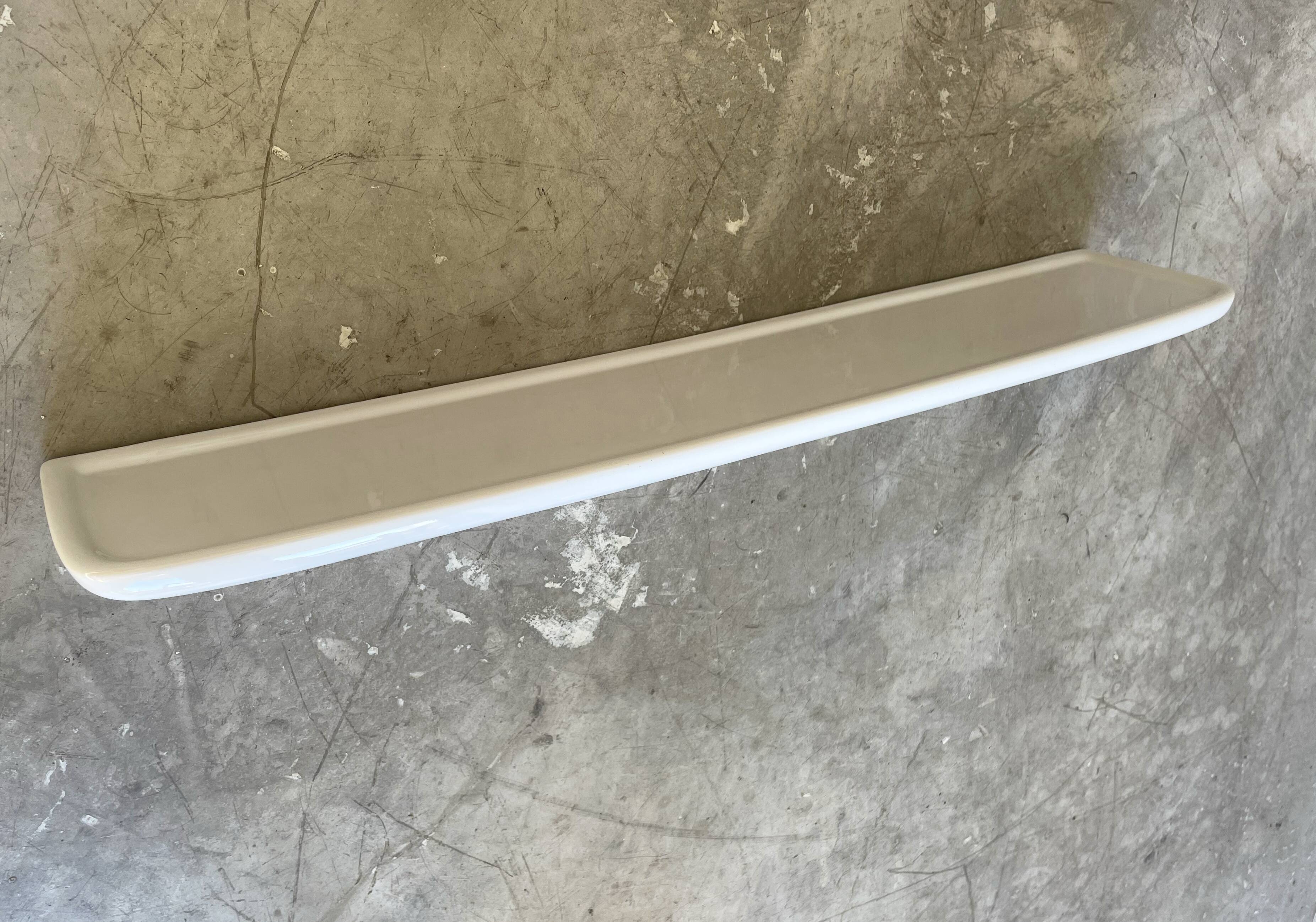 Vintage ceramic shelf