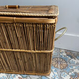 Rattan chest