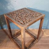 20th century steel stools / end tables
