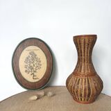 Herbarium botanical medallion plaque