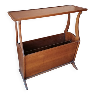 Porte-revue en bois