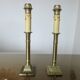 Paire de lampes empire en bronze