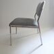 Pair of restored 1960s chrome armchairs.