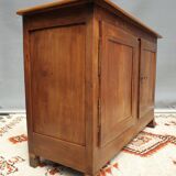 Norman countryside buffet in solid cherry wood nineteenth