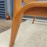 Bow Wood bed 190x80 Daybed Steiner 1950