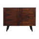 Buffet en noyer, design danois, années 1970, production: Danemark