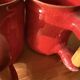 Cloutier Brothers red mugs