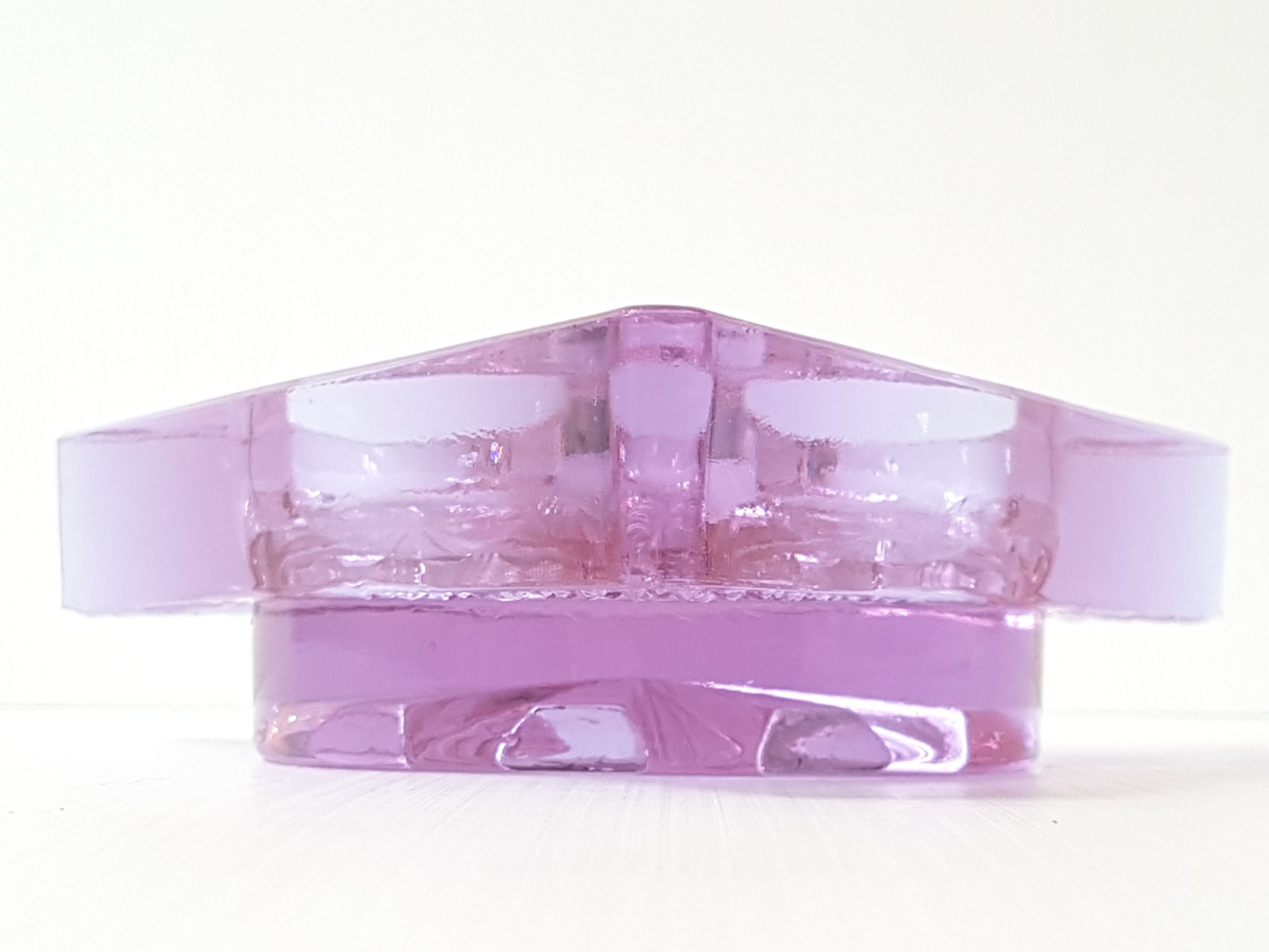 1960 vintage glass ashtray