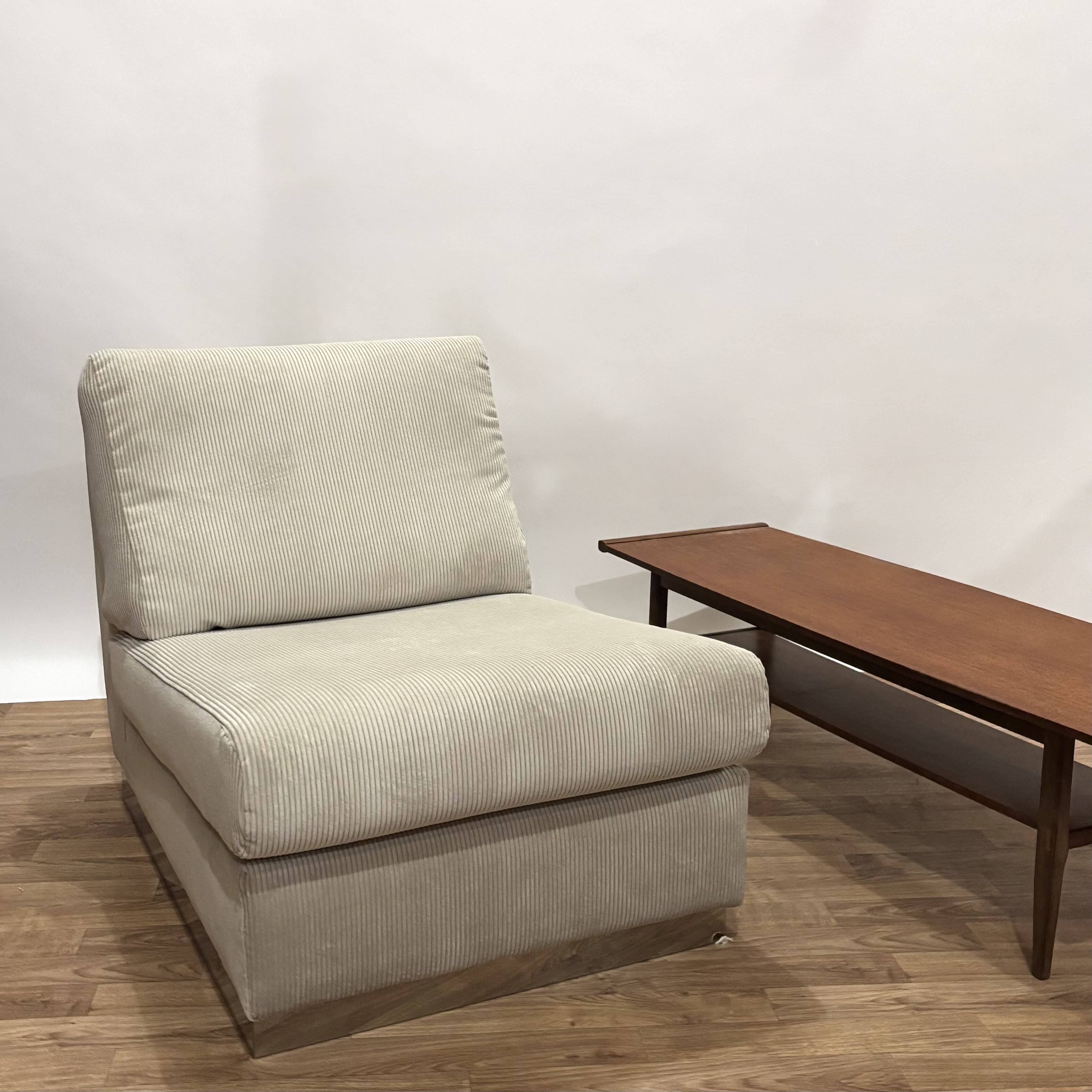 Jacques Charpentier armchairs reupholstered