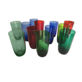 Set de 12 verres gobelets 1960