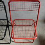Pair of folding chairs by Niels Gammelgaard for Ikea