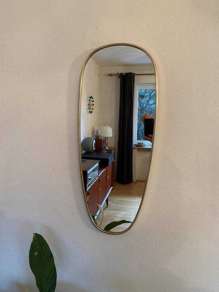 Mirror with gilt frame, 1970s